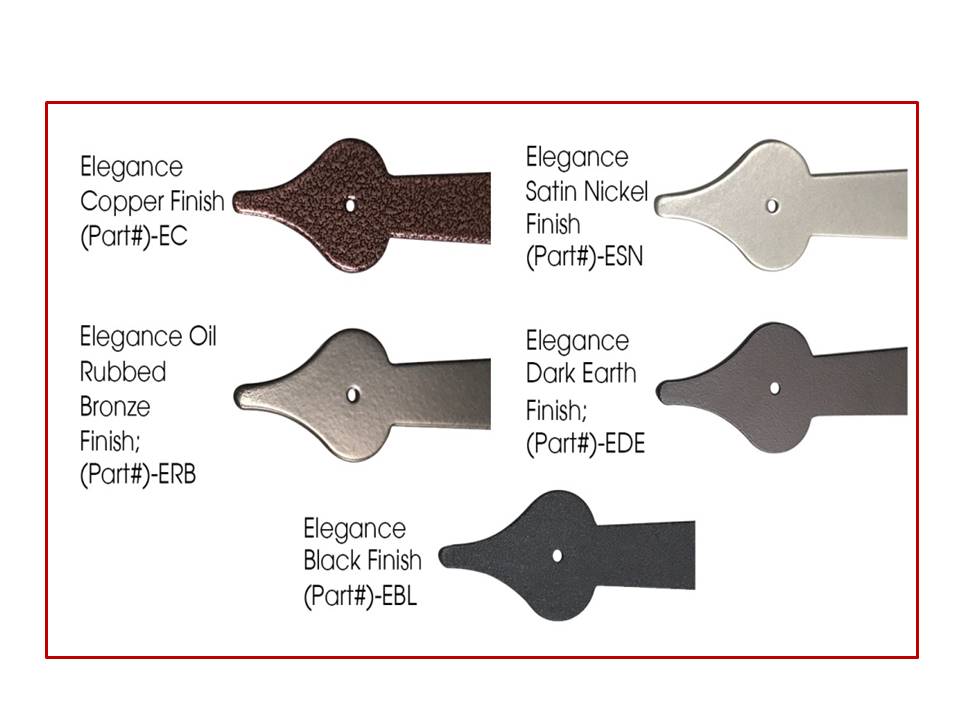 Decorative Garage Door Strap Hinge Set Garage Door Hardware Direct, LLC.