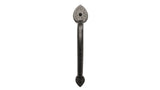 Rustic Series 10" Solid Aluminum Traditional Spear End Garage Door Pull Handles