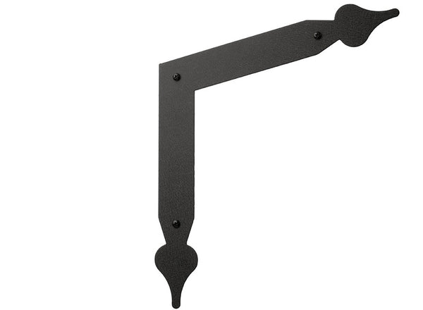 Americana Series 11" Spear End Arched Angle Hinge Bracket