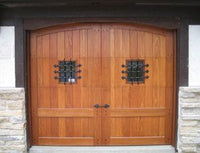 Rustic Series 13" x 14" Custom Window Grill for Carriage House Doors