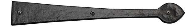 Rustic Series 16" Aluminum Spear End Strap Hinge