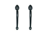 Iron Series 10" Decorative Pull Spear End Handle Set