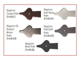 Americana Series 3-3/4" Garage Door Ring Pull with fasteners